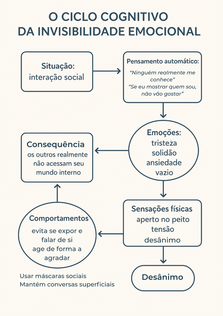 Ciclo da invisibilidade emocional