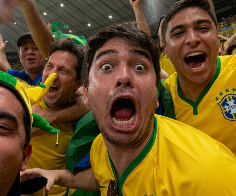 O que acontece com seu corpo quando você torce pela Seleção Brasileira?